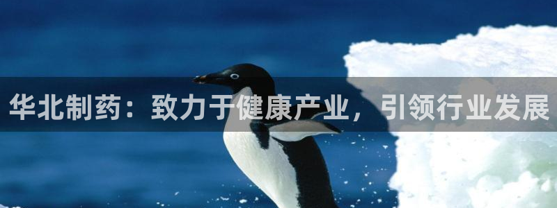 ag九游老哥俱乐部：华北制药：致力于健康产业，引领行业发展
