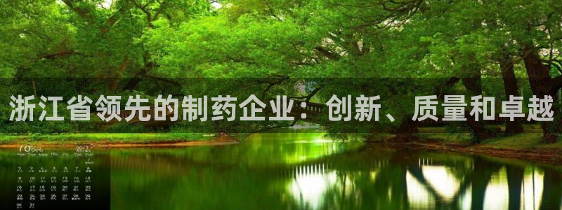 9游会老哥俱乐部：浙江省领先的制药企业：创新、质量和卓越